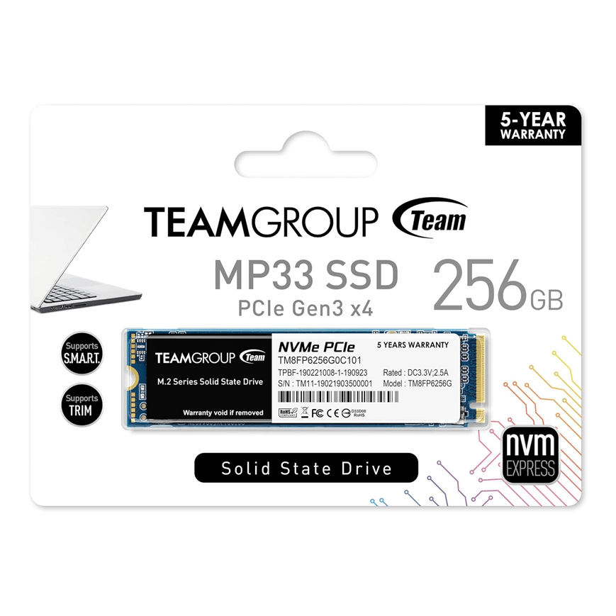 Disque dur SSD 256Go