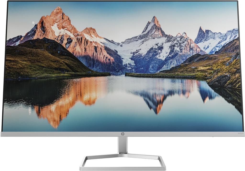 HP MONITOR | M32f 80CM (31,5") Virginie MONITOR Full HD à 75 Hz, 7ms GTG, 16:9, 3000:1 ,300 cd/m², VGA, 2x HDMI 1.4,  178°x 178° - Garantie 1an.