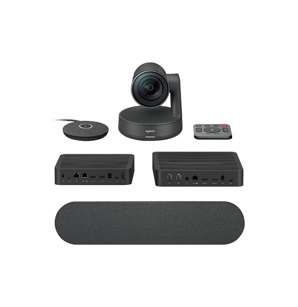 Logitech Rally PLUS (1xCamera, 2xSpeaker, 2xMic, Table & Display Hub)