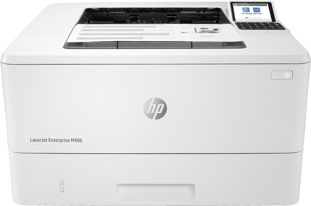 Imprimante Laser Monochrome HP LaserJet Enterprise M406dn