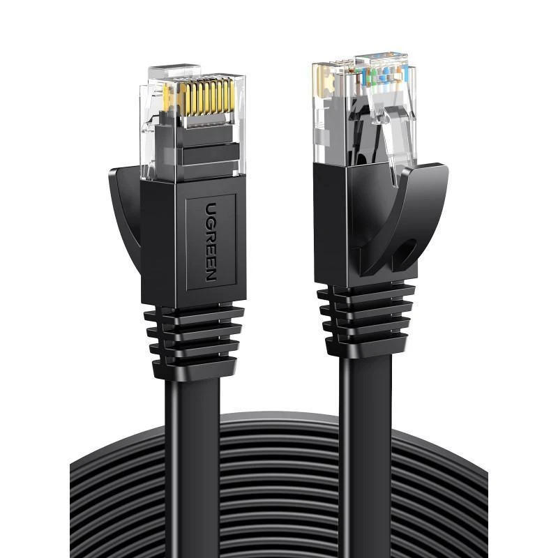 Câble Ugreen Ethernet Flat CAT6 - 1M - Noir
