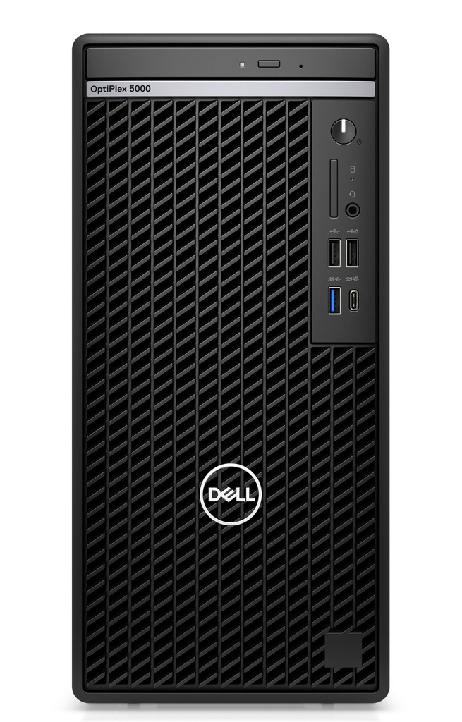 Dell Optiplex 5000 MT/ Intel Core i5- 12500 (6 Cores/18MB/12T/3.0GHz to 4.6GHz/65W) /8GB DDR4 3200 /512GB SSD PCIe NVMe/ Intel Integrated Graphics / 8 x DVD+/-RW 9.5mm Slimline Optical Disk Drive/ 5*USB 3.2 Gen 1, USB-C® 3.2 Gen 2x1, RJ45, 2* DisplayPort 1.4 , jack audio universelle/ Clavier et souris sans fil professionnels Dell - KM5221W - français /Windows 11 Pro/ 3yr
