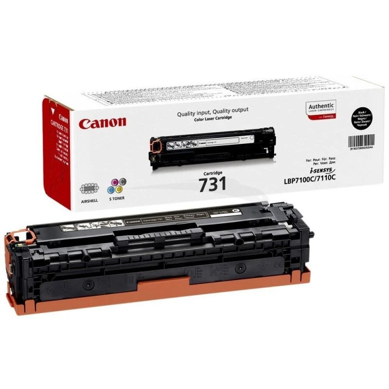 TONER CANON 731 BLACK ORIGINAL