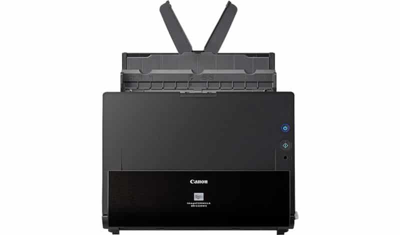 CANON SCANNER AVEC CHARGEUR imageFORMULA DR-C225W II, Scanner de bureau avec chargeur Recto verso,numérisation chargeur auto: 25 ppm / 50 ipm, USB 2.0 Haute vitesse  (compatible USB 3.0), Wi-Fi (Windows, iOS, Android), Capacité du bac d'alimentation automatique: 45 feuilles (80 g/m²)