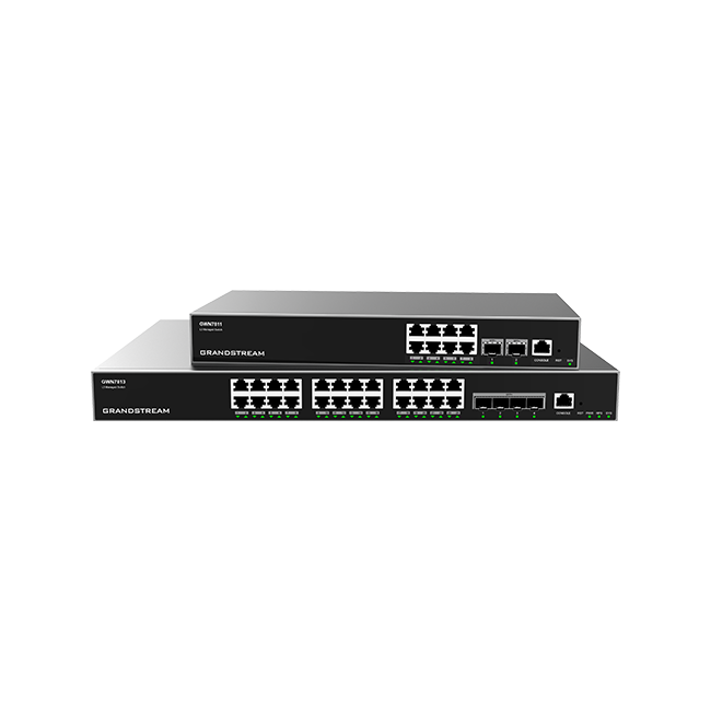 Grandstream Switch Administrable  24 Ports Gigabit + 4 ports SFP