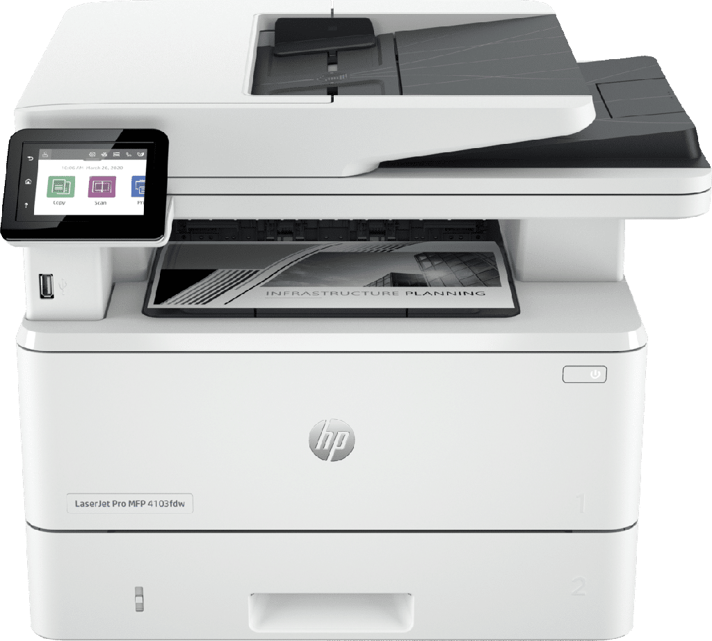 Imprimante Multifonction Laser Monochrome HP LaserJet Pro 4103fdw