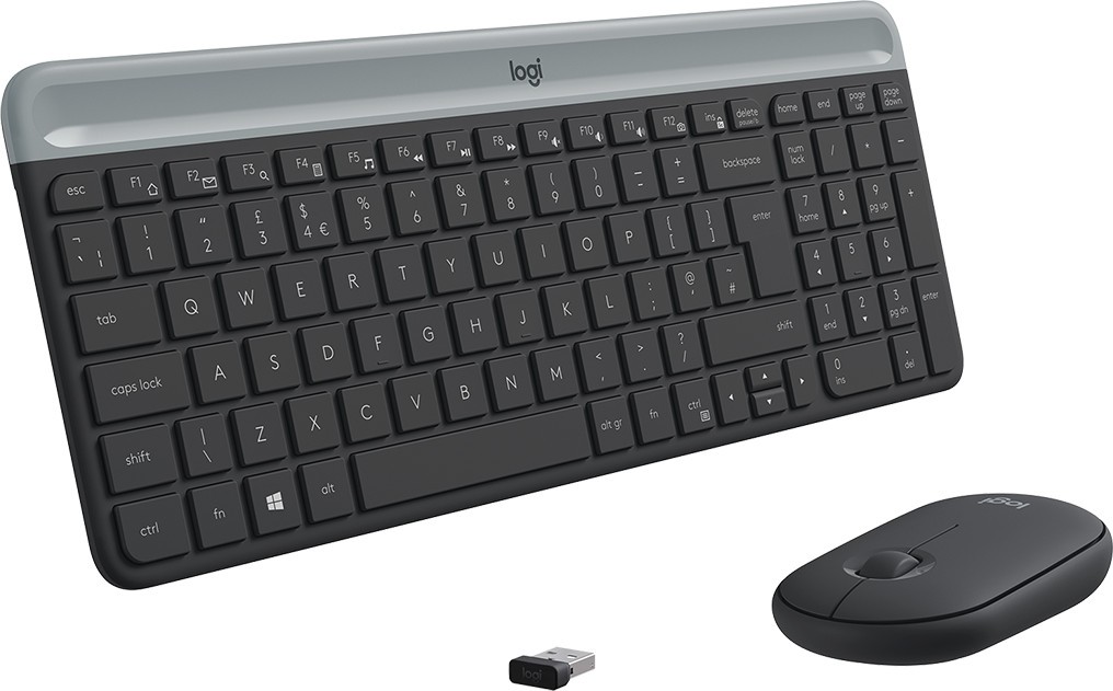 LOGITECH MK470 CLAVIER& SOURIS SANS FIL ULTRA-FIN