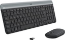 LOGITECH MK470 CLAVIER& SOURIS SANS FIL ULTRA-FIN